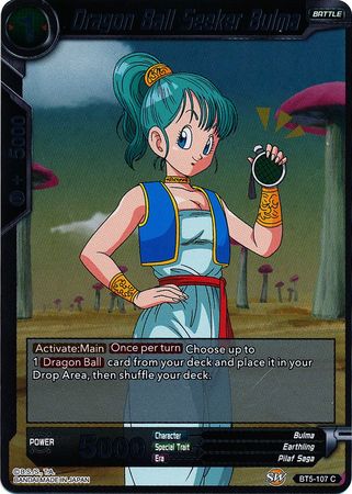 Dragon Ball Seeker Bulma - BT5-107 - Common (FOIL) available at 401 Games Canada