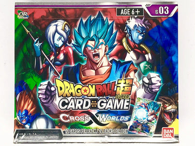Dragon Ball Super - Cross Worlds Booster Box available at 401 Games Canada