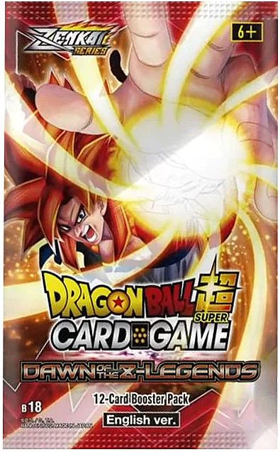 Dragon Ball Super - Dawn of the Z-Legends Booster Pack available at 401 Games Canada