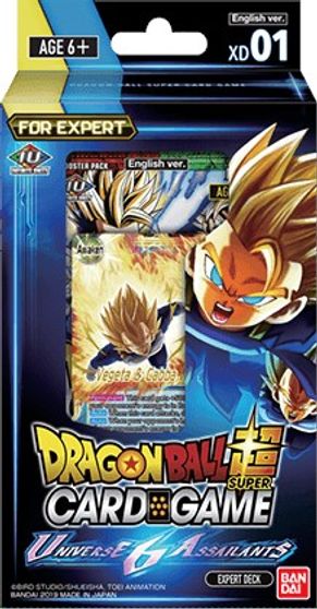 Dragon Ball Super - Expert Deck #1 - Universe 6 Assailants available at 401 Games Canada