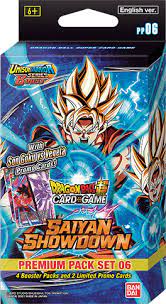Dragon Ball Super - Saiyan Showdown - Premium Pack Set 06 available at 401 Games Canada