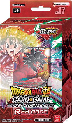 Dragon Ball Super - Starter Deck #17 - Red Rage available at 401 Games Canada