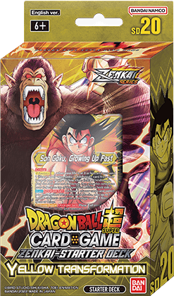 401 Games Canada - Dragon Ball Super - Starter Deck #20 - Yellow Transformation 401 Games Canada - Dragon Ball Super - Starter Deck #20 - Yellow Transformation
