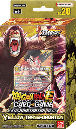 Dragon Ball Super - Starter Deck #20 - Yellow Transformation available at 401 Games Canada