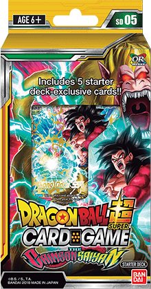 Dragon Ball Super - Starter Deck #5 - The Crimson Saiyan available at 401 Games Canada