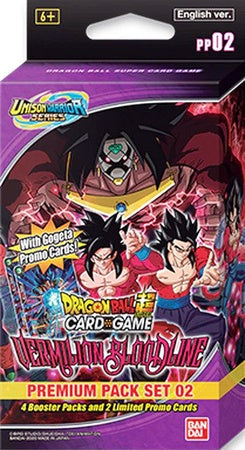 Dragon Ball Super - Vermilion Bloodline - Premium Pack Set 02 available at 401 Games Canada