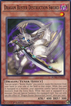 Dragon Buster Destruction Sword - BOSH-EN020 - Common - 1st Edition available at 401 Games Canada