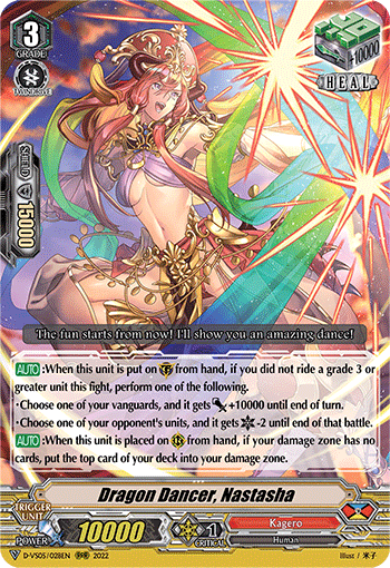 Dragon Dancer, Nastasha - D-VS05/028 - Triple Rare available at 401 Games Canada