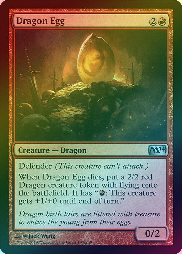 Dragon Egg (Foil) (M14) available at 401 Games Canada