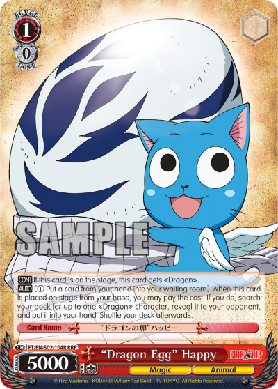 "Dragon Egg" Happy - FT/EN-S02-104R - Triple Rare available at 401 Games Canada