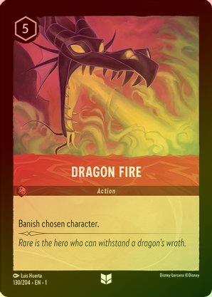 Dragon Fire - 130/204 - Uncommon (Foil) available at 401 Games Canada