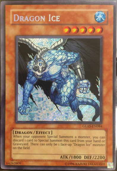 Dragon Ice - GLAS-EN084 - Secret Rare - Unlimited available at 401 Games Canada