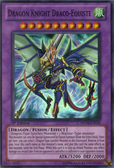 Dragon Knight Draco-Equiste - DP10-EN016 - Super Rare - 1st Edition available at 401 Games Canada