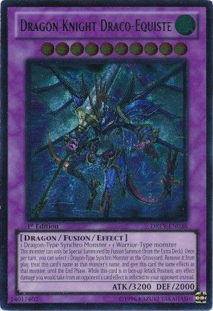 Dragon Knight Draco-Equiste - DREV-EN038 - Ultimate Rare - 1st Edition available at 401 Games Canada