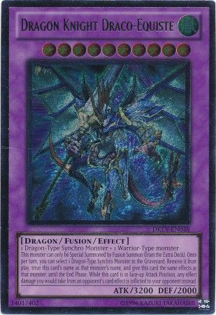 Dragon Knight Draco-Equiste - DREV-EN038 - Ultimate Rare - Unlimited available at 401 Games Canada