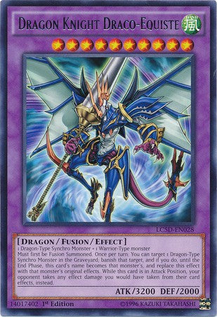 Dragon Knight Draco-Equiste - LC5D-EN028 - Rare - 1st Edition available at 401 Games Canada