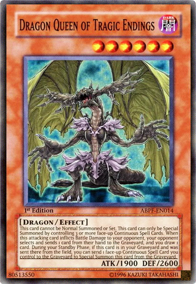 Dragon Queen of Tragic Endings - ABPF-EN014 - Super Rare - 1st Edition available at 401 Games Canada