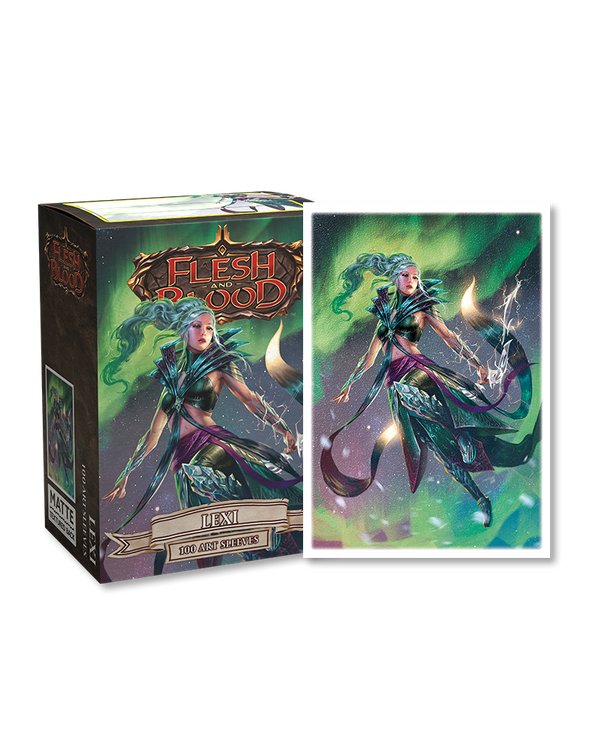 Dragon Shield - 100ct Standard Size - Art - Flesh and Blood - Lexi available at 401 Games Canada