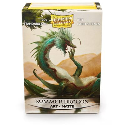 Dragon Shield - 100ct Standard Size - Art - Summer Dragon available at 401 Games Canada