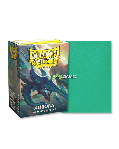 Dragon Shield - 100ct Standard Size - Aurora Matte (Pre-Order) available at 401 Games Canada