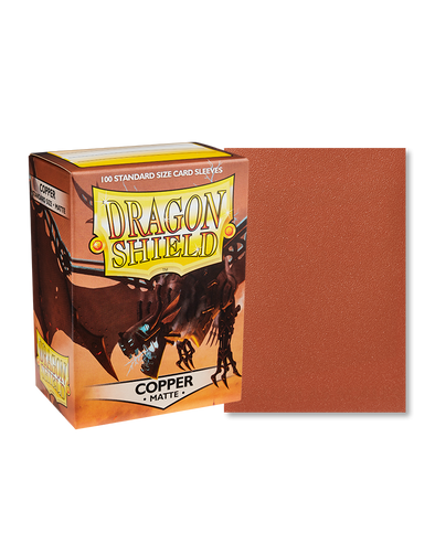 Dragon Shield - 100ct Standard Size - Copper Matte available at 401 Games Canada