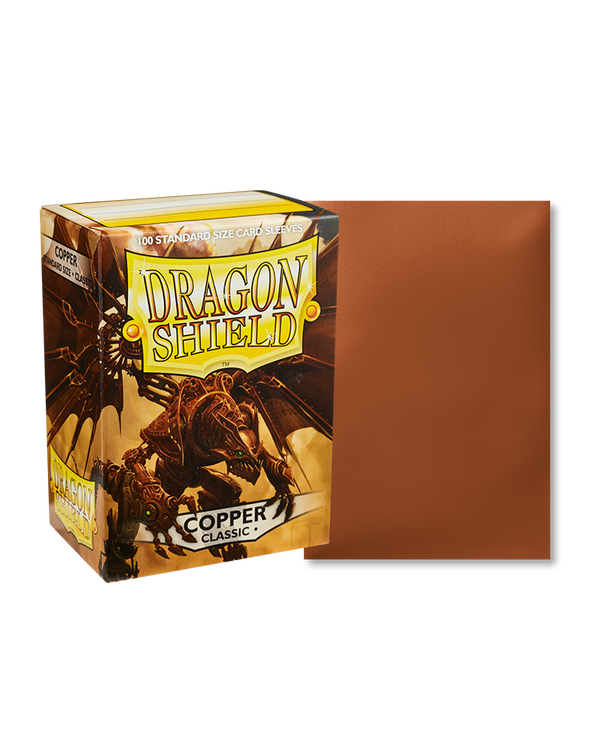 Dragon Shield - 100ct Standard Size - Copper available at 401 Games Canada