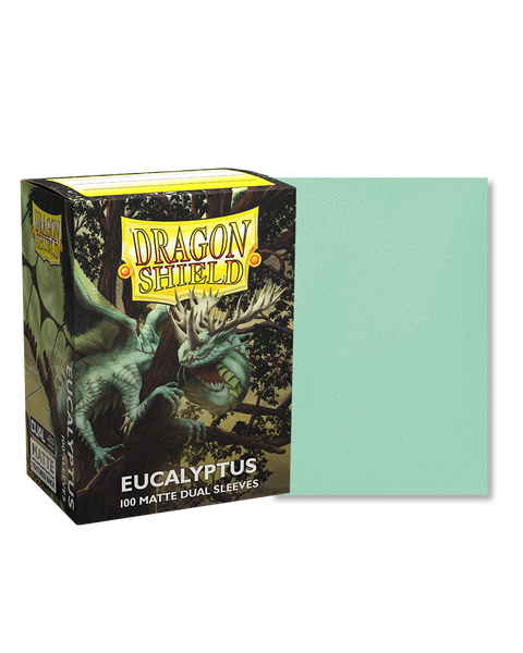 401 Games Canada - Dragon Shield - 100ct Standard Size - Dual - Eucalyptus  Matte