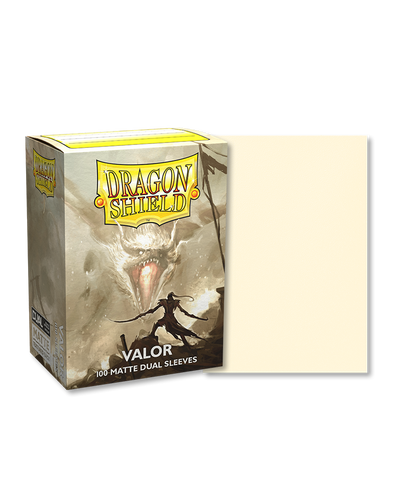 Dragon Shield - 100ct Standard Size - Dual - Valor Matte available at 401 Games Canada