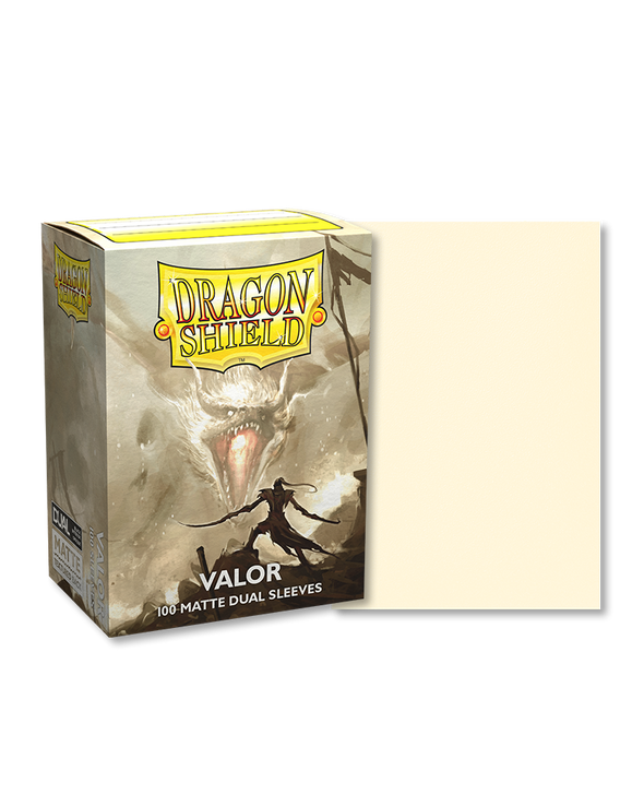 Dragon Shield - 100ct Standard Size - Dual - Valor Matte available at 401 Games Canada