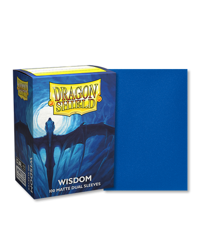 Dragon Shield - 100ct Standard Size - Dual - Wisdom Matte available at 401 Games Canada