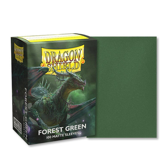 Dragon Shield - 100ct Standard Size - Forest Green Matte available at 401 Games Canada