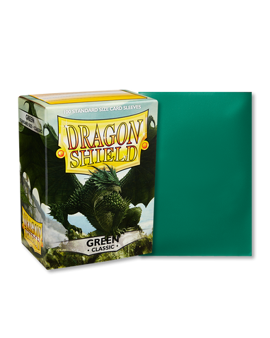 Dragon Shield - 100ct Standard Size - Green available at 401 Games Canada