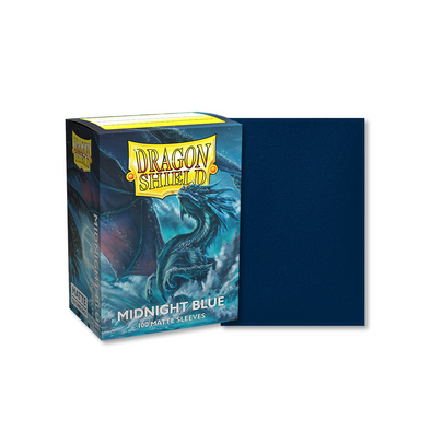 Dragon Shield - 100ct Standard Size - Midnight Blue Matte