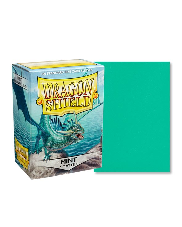 Dragon Shield - 100ct Standard Size - Mint Matte available at 401 Games Canada