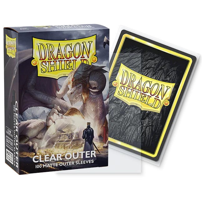 401 Games Canada - Dragon Shield - 100ct Standard Size - Outer Sleeves -  Clear Matte