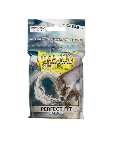 Dragon Shield - 100ct Standard Size - Perfect Fit - Clear available at 401 Games Canada