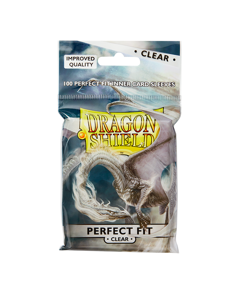 401 Games Canada - Dragon Shield - 100ct Standard Size - Perfect Fit - Clear 401 Games Canada - Dragon Shield - 100ct Standard Size - Perfect Fit - Clear