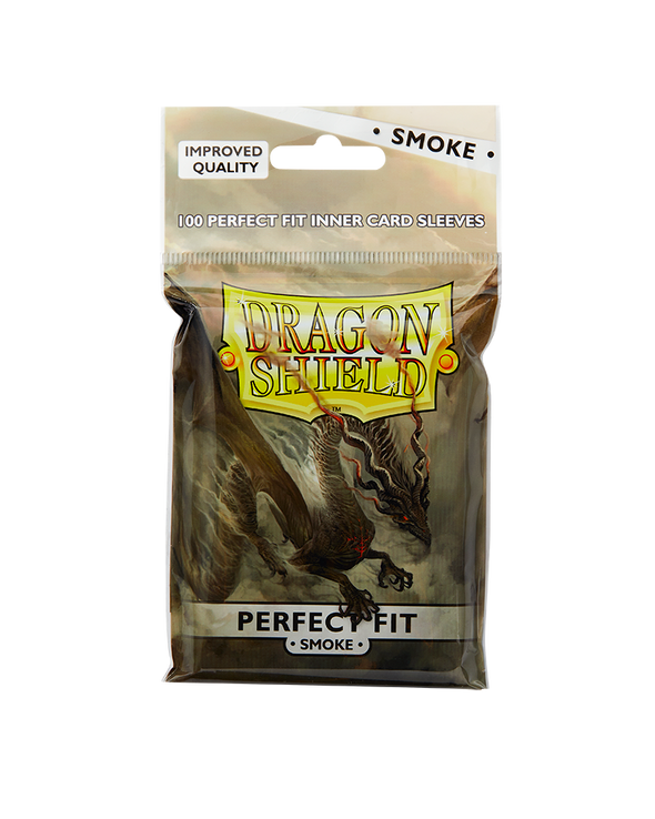 Dragon Shield - 100ct Standard Size - Perfect Fit - Smoke available at 401 Games Canada