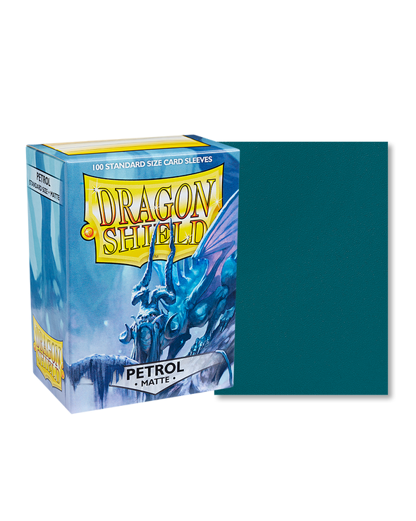 Dragon Shield - 100ct Standard Size - Petrol Matte available at 401 Games Canada