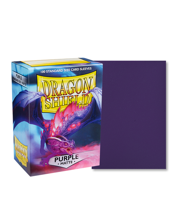 Dragon Shield - 100ct Standard Size - Purple Matte available at 401 Games Canada