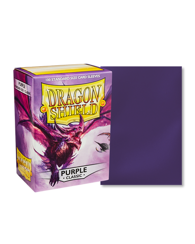 Dragon Shield - 100ct Standard Size - Purple available at 401 Games Canada