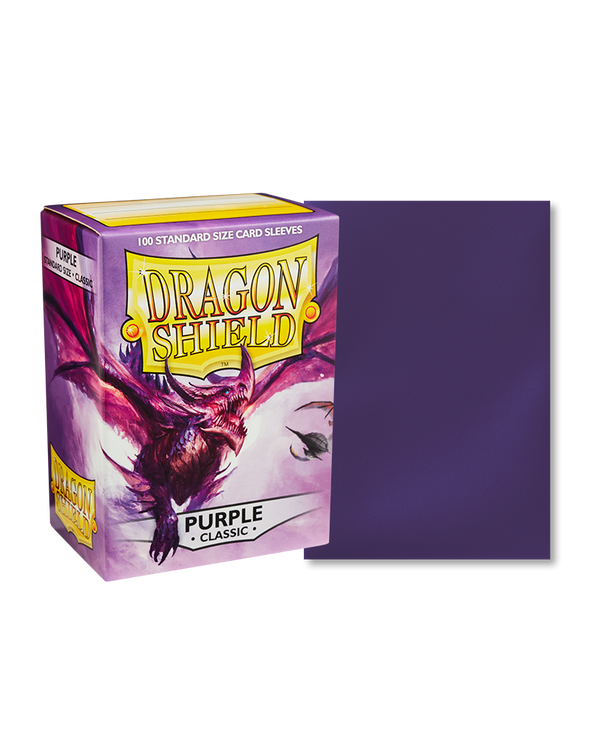 Dragon Shield - 100ct Standard Size - Purple available at 401 Games Canada