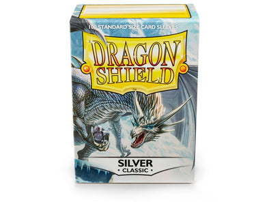 401 Games Canada - Dragon Shield - 100ct Standard Size - Silver 401 Games Canada - Dragon Shield - 100ct Standard Size - Silver