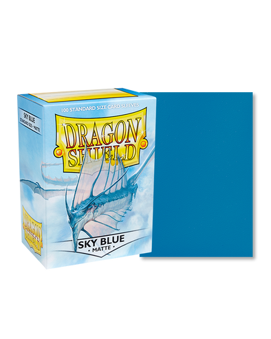 Dragon Shield - 100ct Standard Size - Sky Blue Matte available at 401 Games Canada