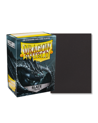 Dragon Shield - 100ct Standard Size - Slate Matte available at 401 Games Canada