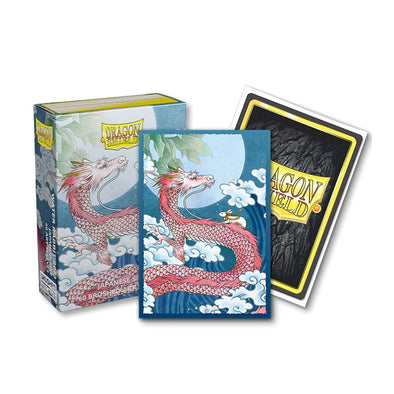 Dragon Shield - 60ct Japanese Size - Art - Brushed Water Rabbit 2023 available at 401 Games Canada