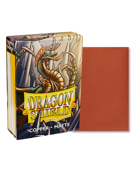 Dragon Shield Clear Classic Dragon Shield Japanese Size Classic Orange Card  Sleeves - 60ct For Yu-Gi-Oh!