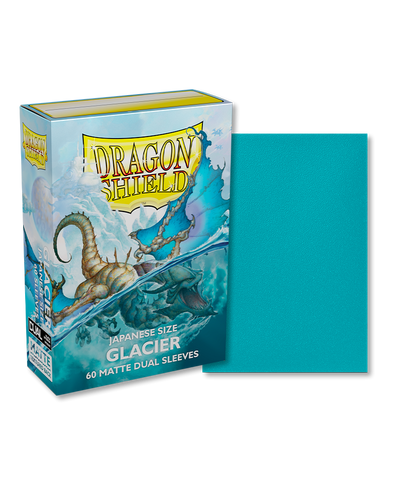 Dragon Shield - 60ct Japanese Size - Dual - Glacier Matte available at 401 Games Canada