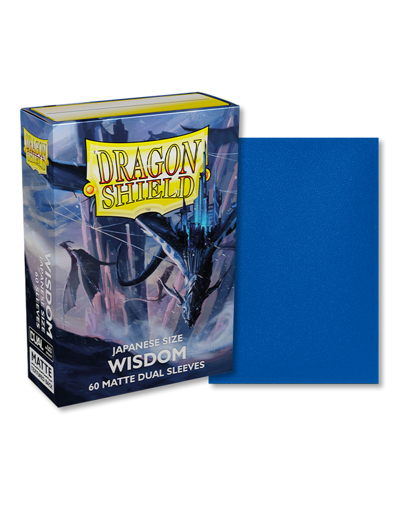 Dragon Shield - 60ct Japanese Size - Dual - Wisdom Matte available at 401 Games Canada