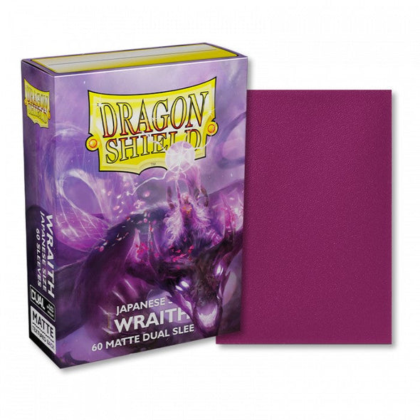 Dragon Shield - 60ct Japanese Size - Dual - Wraith Matte available at 401 Games Canada